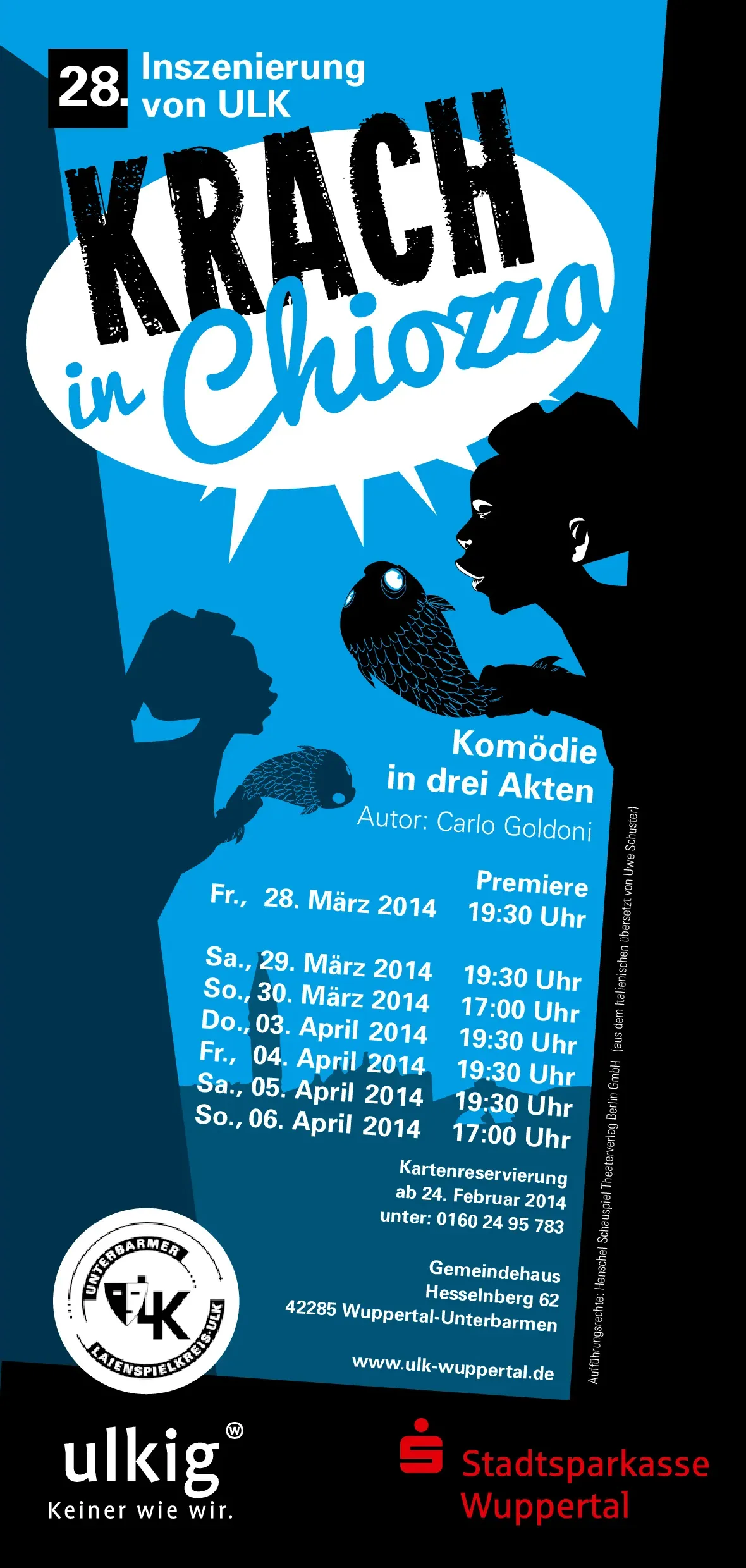 Flyer zu Krach in Chiozza